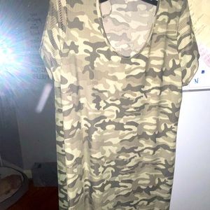 Camouflage dress